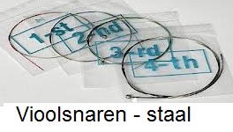 viool snaren staal
